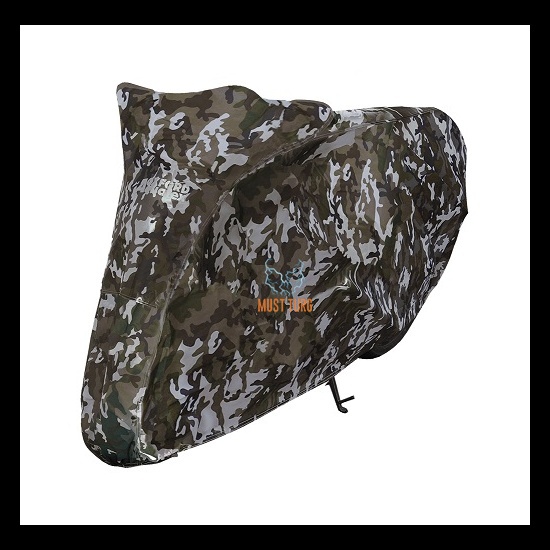 Motorcycle cover OXFORD Aquatex Camo size XL 277x141x102cm waterproof