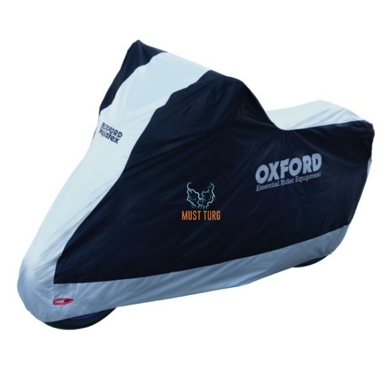 Motorcycle cover OXFORD Aquatex New size XL 277x141x102cm waterproof