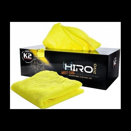 Mikrofiiber puhastuslapid K2 Hiro Pro 30x30cm 30tk 