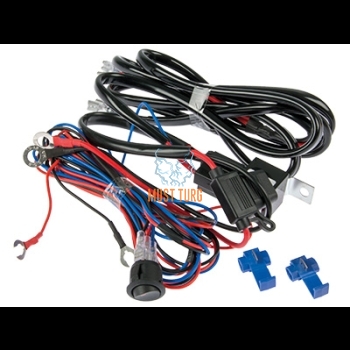 Wiring harness for 3 lights max 300W 3x2.5mm² 12V 40A relay 30A protection + switch