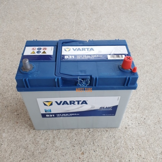 Aku Varta B31 Blue Dynamic 45Ah 330A 238x129x227mm - / +