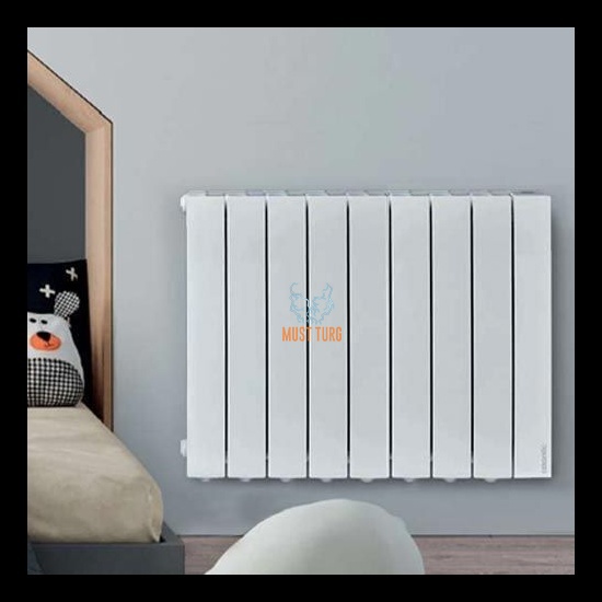 Oil radiator Atlantic Accessio Digital2 500W IP24 with wall mounting