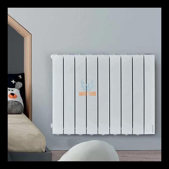 Oil radiator Atlantic Accessio Digital2 1000W IP24 with wall mounting