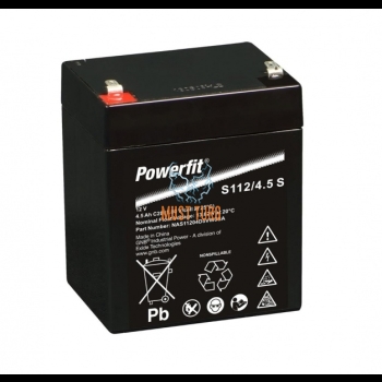 Small device battery Exide Powerfit 12V 4.5Ah AGM 90x70x107mm