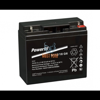 Small device battery Exide Powerfit 12V 18Ah AGM 182x77x168mm