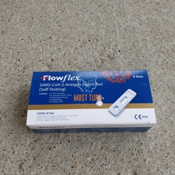 SARS-CoV-2 antigen rapid nasal test for home use 5pcs FlowFlex