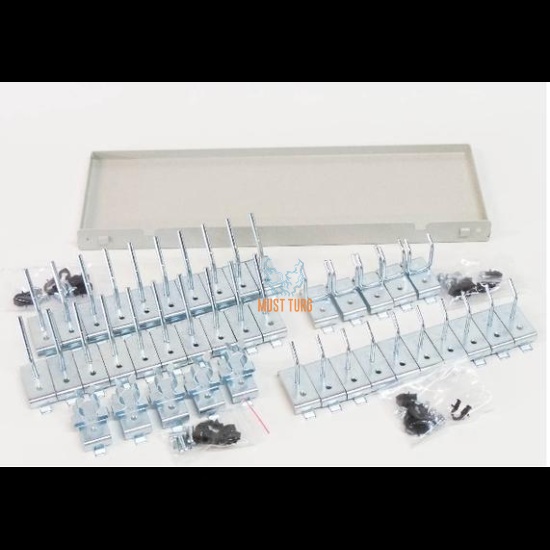 Perforated plates 41-piece accessory set