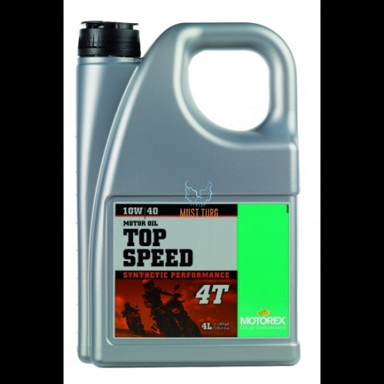 Motorcycle oil 10W40 Motorex Top Speed 4T 4L