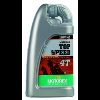 Motorcycle oil 10W40 Motorex Top Speed 4T 1L
