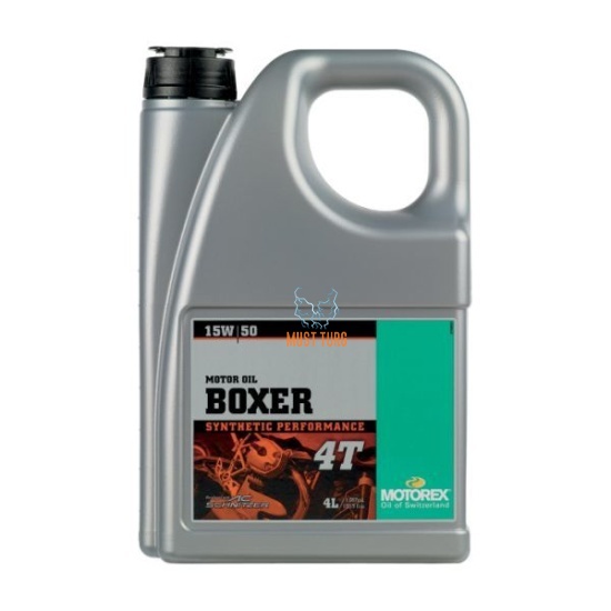 Motorcycle oil 15W50 Motorex Boxer 4T 4L specially for BMW