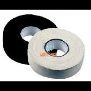 Fabric tape white width 25mm on a roll 25m