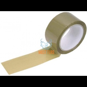 Pakketeip, laius 50MM, rullil 66M, pruun