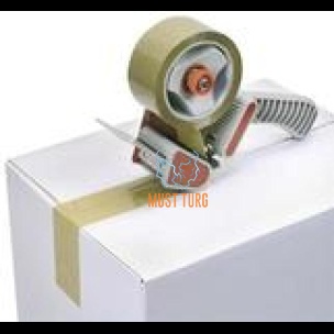 Adhesive tape for 50mm roll, with handle
