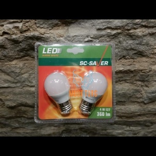 Led bulb 4W E27 360lm packed 2pcs