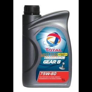TOTAL TRANSMISSION GEAR 8 75W80 1L