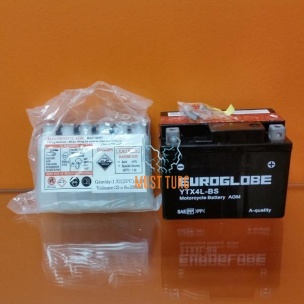 Motorcycle battery 3Ah 40A 12V 114X71X86 -/+ YTX4L-BS
