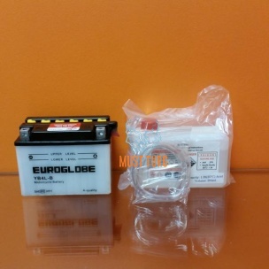 Motorcycle battery 4Ah 50A 12V 120X70X92 -/+ YB4L-B