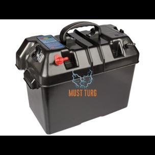 Battery box 390x230x310 USB extract 2.1A 5V