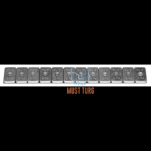 Liimitav tasakaal 3,6mm, 60g. (12X5g) FE, tsingitud (ITALMATIC) V3030R-TEIP karp 6kg.