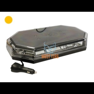 Flashing panel yellow led with magnetic mounting 12-30V 3 different modes