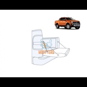 Tailgate shock absorber Ford Ranger 12-22