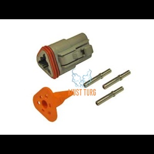 Pistik emane DT3 juhtmele 0.5-1.5mm²