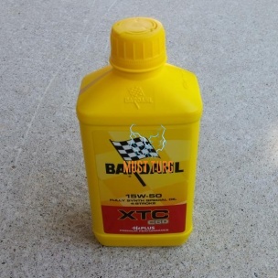 Motorcycle oil 15W-50 XTC C60 Moto Fullerene 1L Bardahl 320039