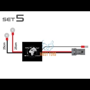 Lisatule juhtmetekomplekt DTP2 CAN 12V 1x300W 24V 1x600W