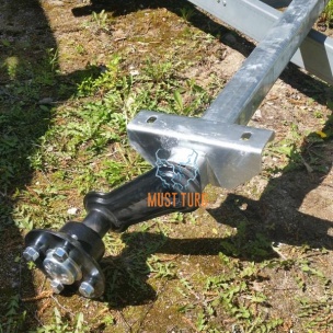 Haagise sild VG7-L 750KG B1070 4X100 KNOTT