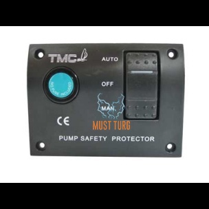 Switch panel for bilge pump 12V Auto-Off-Man