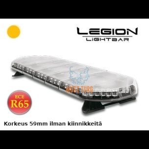 Vilkuripaneel Led 1092x331x59mm 12-24V ECE R65 Legion kollane