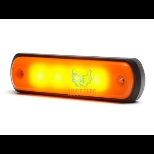 Ääretuli led kollane 12-24V E-sert. 110x31x13mm