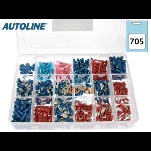 Terminal block set 18 types 705pcs