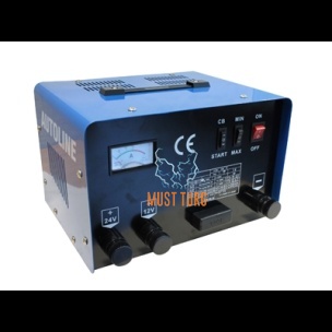 Battery charger-booster for lead-acid batteries 12/24V 30A boost 180A