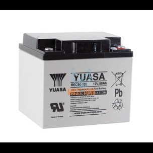 Väikeseadme aku 50Ah 12V 197x165x175mm REC50-12 Yuasa