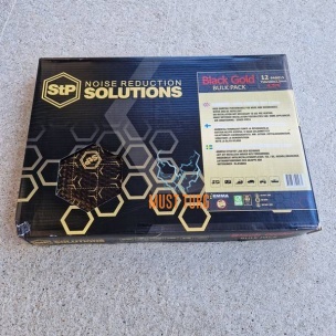 Noise reduction mat STP Black Gold 2.3mm 750x520mm 12 sheets