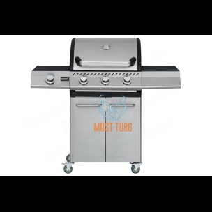 Gaasigrill Mustang Knoxville 3+1 12.8kW RST viimistlus