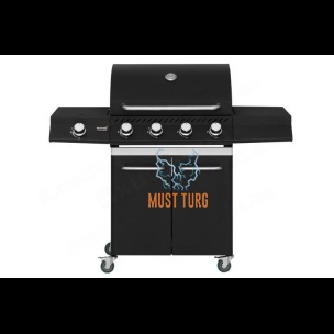 Gas grill Mustang Nashville 4+1 16kW black