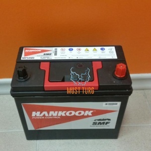 Car battery 45Ah 360A 234X127X220MM -/+ Hankook väike klemm