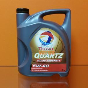 Engine oil 5W-40 TOTAL QUARTZ 9000 ENERGY 5L