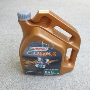 Engine oil 10W-60 Castrol EDGE FST Titanium 5L