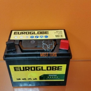 Lawn mower battery 12V, 24A, charged, acidified 185X125X162 - / + 12N24-3-H