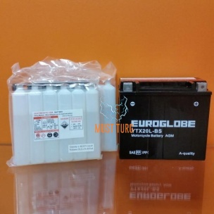 Motorcycle battery 12V 18A 175X87X155 -/+ YTX20L-BS