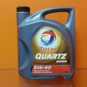 Engine oil 5W-40 TOTAL QUARTZ 9000 PSA 5L