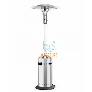 Patio heater - stainless steel with ELEGANCE gas