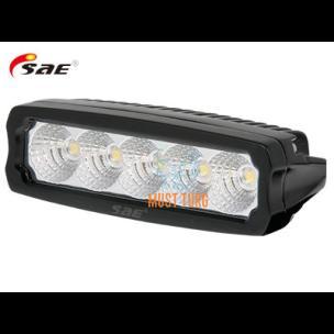 LED work light 25W 9-36V 2250lm CE 10R RFI/EMC IP68 black SAE