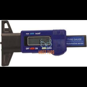 Digital tire wear gauge