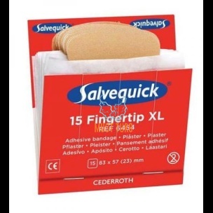 Sõrmeplaastrite komplekt 6X15tk SALVEQUICK