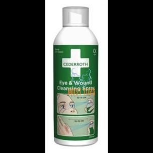 Eye and wound cleaning spray