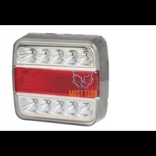 Rear light led 12V 105x98x35